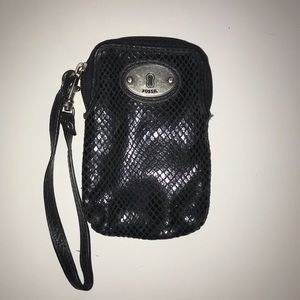 Black fossil iPhone 5 case